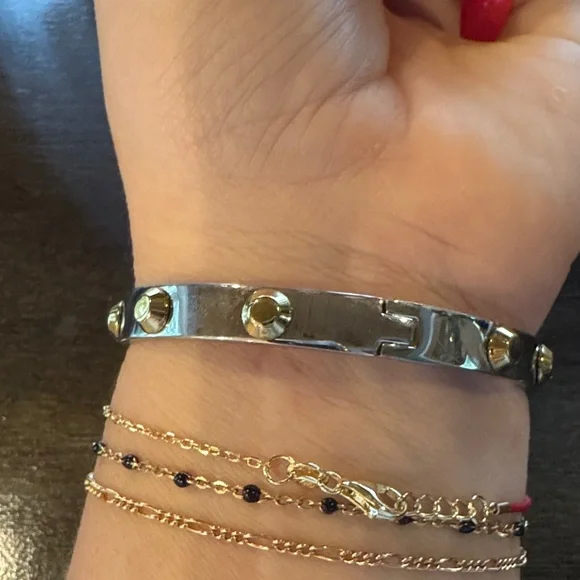Michael Kors Silver and Gold Bracelet - Picture 3 of 6